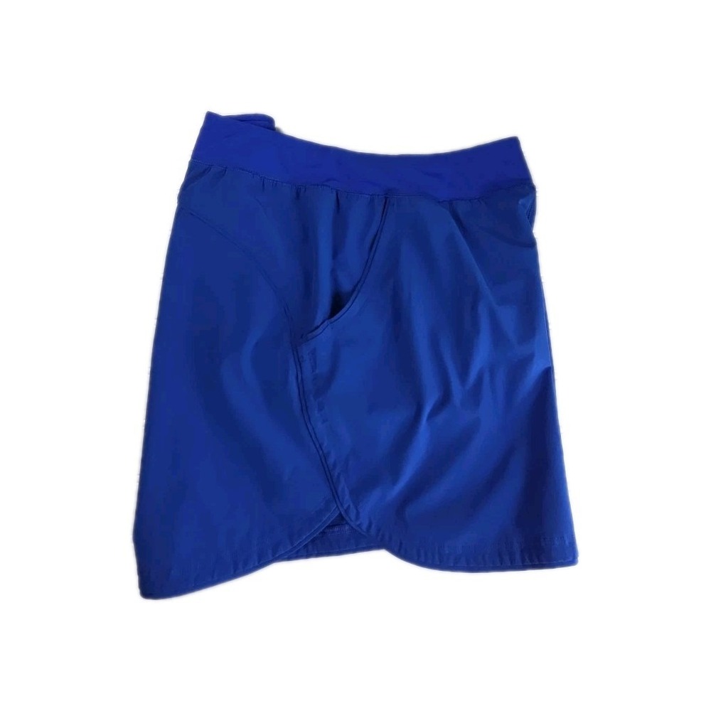 LANDS END WOMEN'S Swim Shorts Women's 20W BLUE LINING, POCKETS, DRAWSTRING